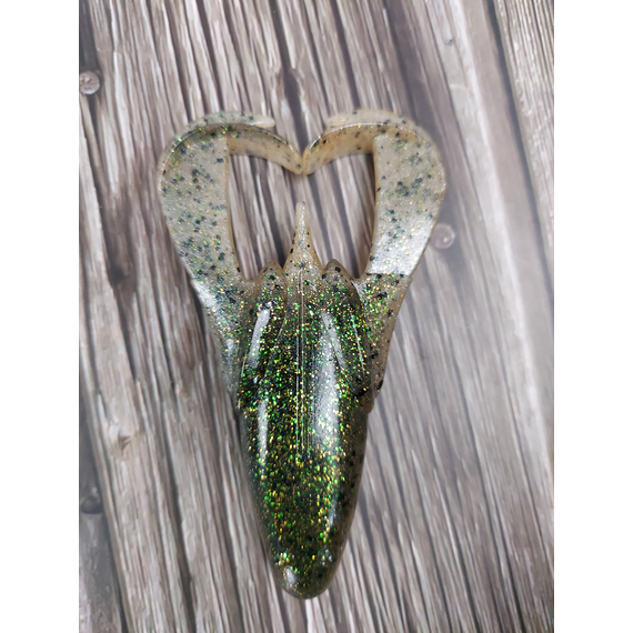 Силікон Keitech Nosiy Flapper 3.5" (5 шт/упак), колір:469 green frog, фото , изображение 7