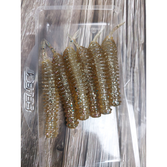 Силікон Select Snack 2.5" col.214 (6 шт/пак), Довжина силікону: 2.5" (6.1 см), Колір силікону: 214, фото , изображение 7