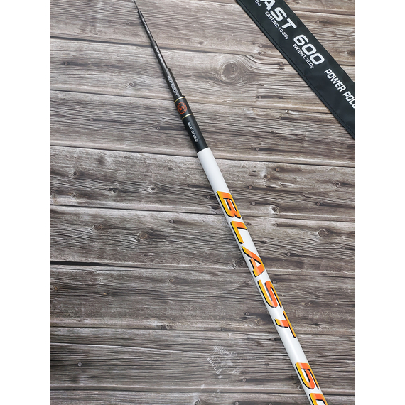 Удочка Brain Blast Pole 6m, факт. длина – 5,6 м., 288 гр. (маховое, без колец), Довжина: 6m, Тип вудлища: без кільце (махове), фото , изображение 4