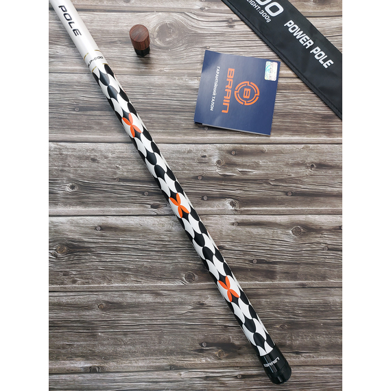 Удочка Brain Blast Pole 6m, факт. длина – 5,6 м., 288 гр. (маховое, без колец), Довжина: 6m, Тип вудлища: без кільце (махове), фото , изображение 8