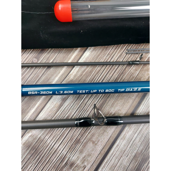 Фідер Brain Scout 3.60м / до 80г / EVA ручка — легкий фідер для річки та озера, Модель: 3.6m 80g, фото , изображение 5