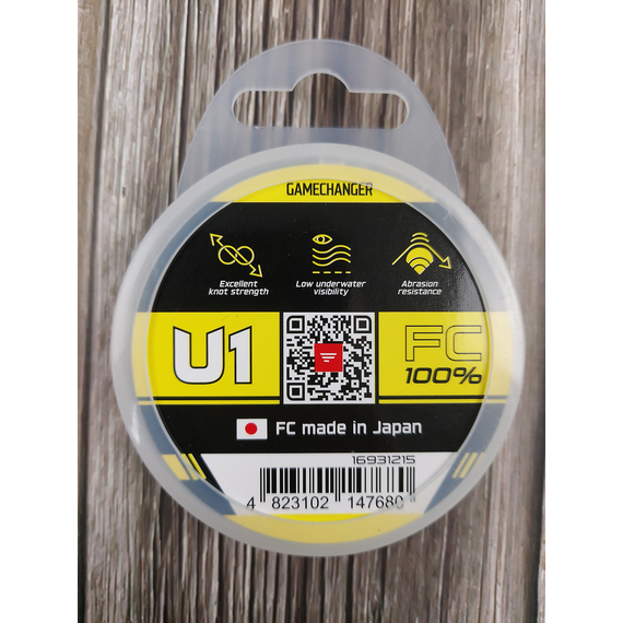 Флюорокарбон Favorite U1 FC 30m #3.5/0.31mm 14.1lb/6.38kg, Диаметр: 0.31mm, Размотка: 30m, фото , изображение 5