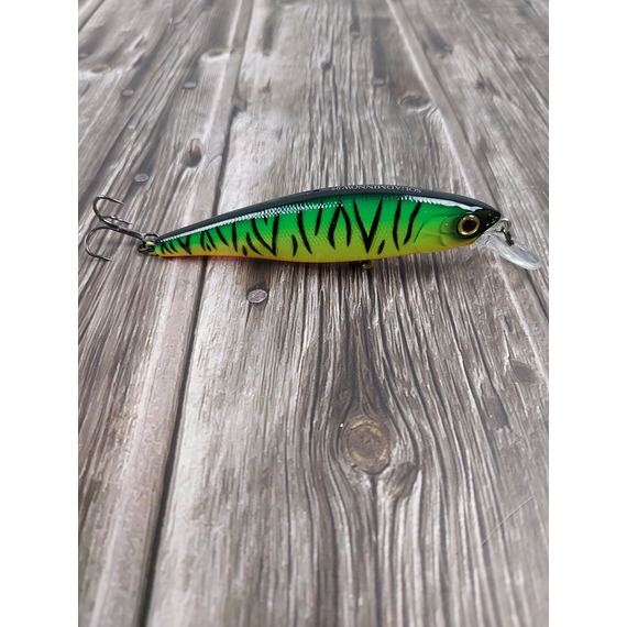 Воблер Jackall Squad Minnow 95SP 95mm 14.0g Hot Tiger, Размер/Вес: 95мм/14г, Цвет воблера: Hot Tiger, фото , изображение 7