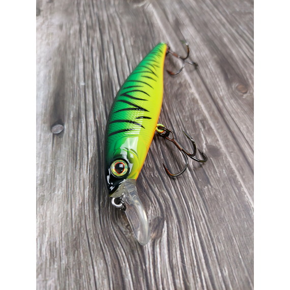 Воблер Jackall Squad Minnow 95SP 95mm 14.0g Hot Tiger, Размер/Вес: 95мм/14г, Цвет воблера: Hot Tiger, фото , изображение 8