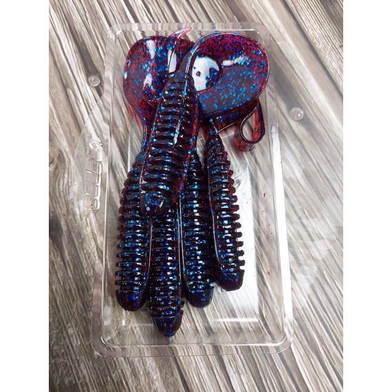 Силикон Select Freek 4.5" col.110 (5 шт/упак), Длина силикона: 4.5" (11.43 см), Расцветка силикона: 110, фото , изображение 7