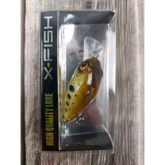Воблер X-Fish Cranky 45F 45mm 7g #081 (0.6-1.5m), Розмір/Вага: 45mm/7g, Колір воблера: 081, фото , изображение 3