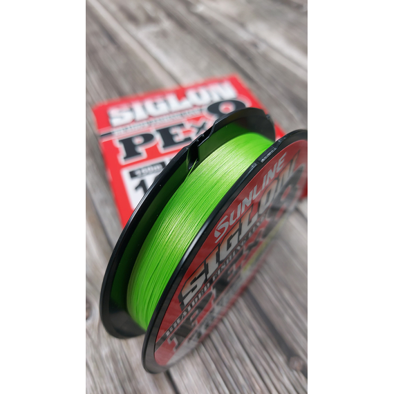 Шнур Sunline Siglon PE х8 150m (салат.) #1.0/0.171mm 16lb/7.7kg, Діаметр: #1.0/0.171mm, Колір: салатовий, фото , изображение 7