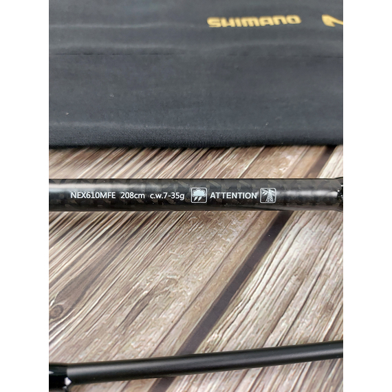 Спиннинг Shimano Nexave eva 2,08m 6'10'' 7-35g 2pc, Модель: 2.08m 7-35g, фото , изображение 9