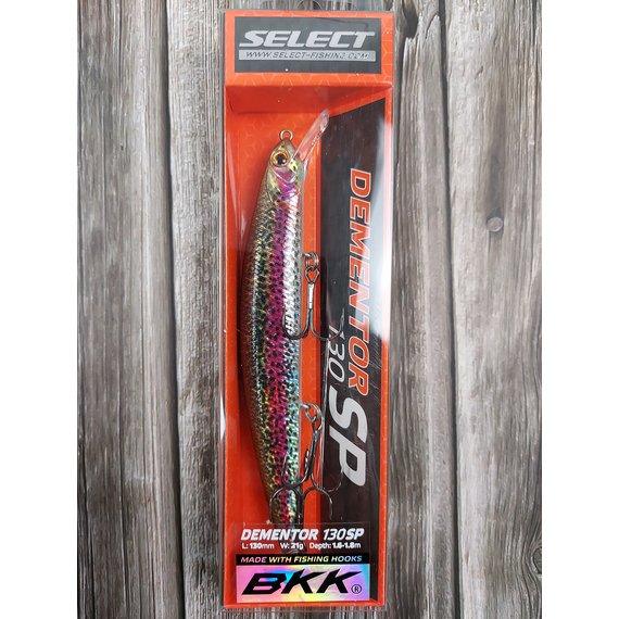 Воблер Select Dementor 130SP 130mm 21g #S48 (1.6-1.8m), Цвет воблера: S48, фото , изображение 2