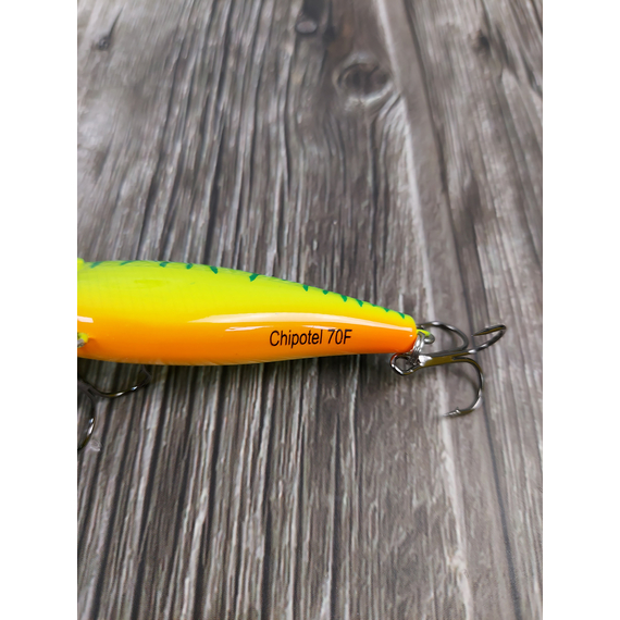 Воблер X-Fish Chipotel 70F 70mm 12g #120 (1.2-2.0m), Размер/Вес: 70mm/12g, Цвет воблера: 120, фото , изображение 5