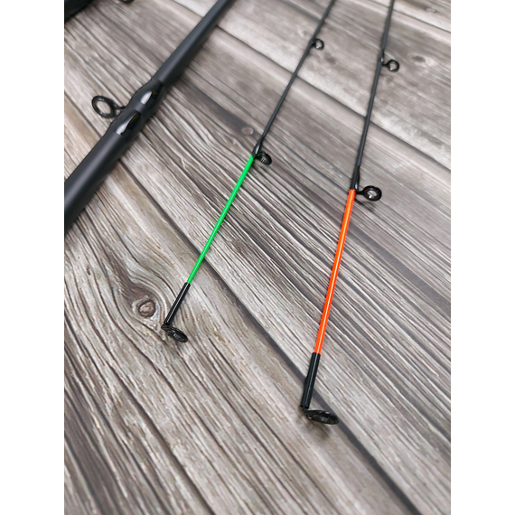 Фідер X-Fish Trophy Feeder 3.00m Max 150g (2 вершинки з тубусом, чохол), Модель: 3.0m 150g, фото , изображение 9