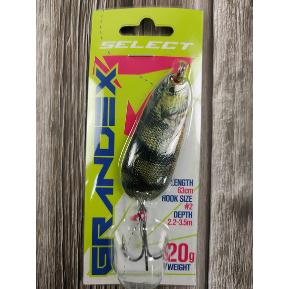 Блешня Select Grandex 20.0g 63mm S49, Вага блешні: 20г, Колір блешні: S49, фото , изображение 3