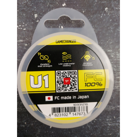 Флюорокарбон Favorite U1 FC 30m #4.0/0.33mm 16.0lb/7.25kg, Диаметр: 0.33mm, Размотка: 30m, фото , изображение 5