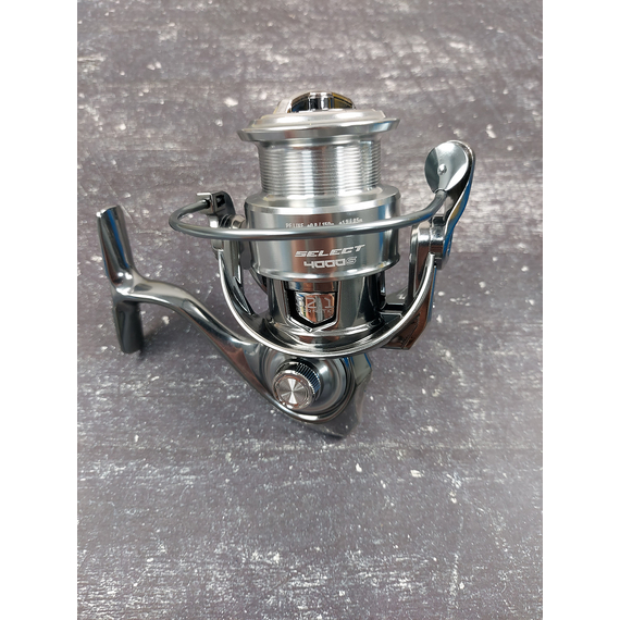 Котушка Select Chrome 4000S (6+1 підшипник) — спінінгова з низькопрофільною шпулею для дальнього закидання, Розмір шпулі: 4000S, фото , изображение 5