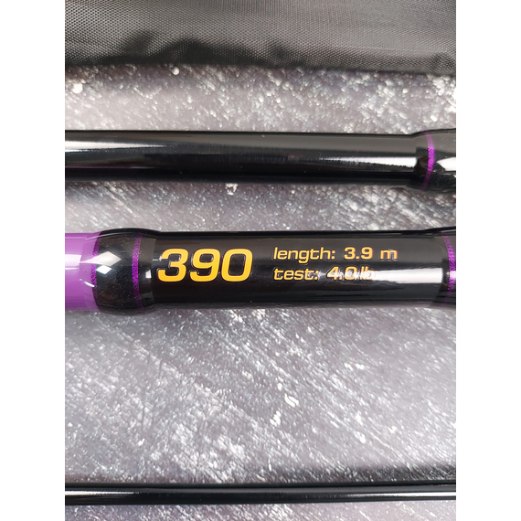 Коропове вудилище Brain Apex 3.90м / 4.0 lbs (180g) / 3 секції — для потужних закидів (перше кільце 50мм), Модель: 3.9m 4.0lbs, фото , изображение 11