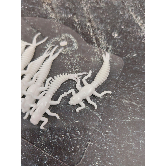 Силикон Select Chika-X 1.6" col.555 (10шт/упак), Длина силикона: 1.6" (4.06 см), Расцветка силикона: 555, фото , изображение 5