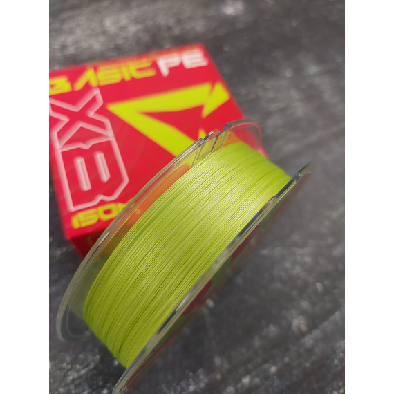 Шнур Select Basic PE 8x 150m (салат.) #1.0/0.14mm 18lb/8.2kg, Діаметр: 0.14mm, Розмотування: 150m, Колір: салатовый, фото , изображение 5