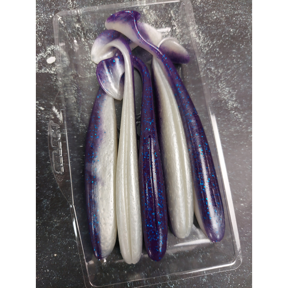 Силікон Select Easy Shad 5" #280 (5 шт / уп), Довжина силікону: 5" (12.7 см), Колір силікону: 280, фото , изображение 7