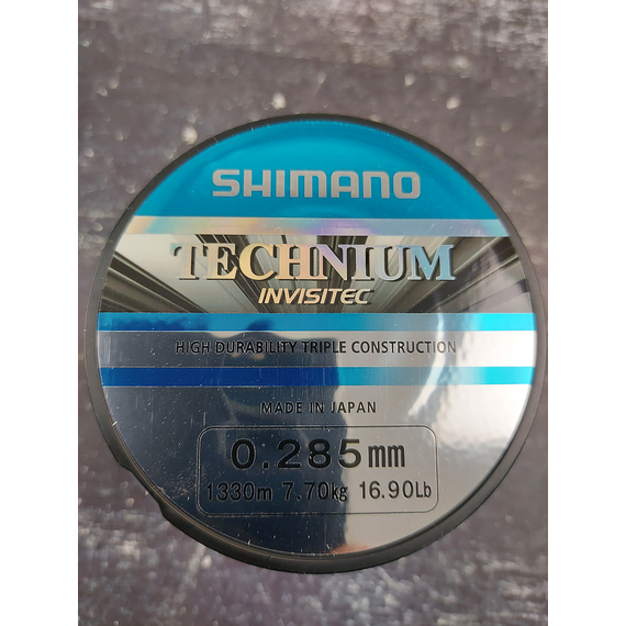 Леска Shimano Technium Invisitec 1330m 0.285mm 7.7kg Premium Box, Диаметр: 0.285, Размотка: 1330m, фото , изображение 9