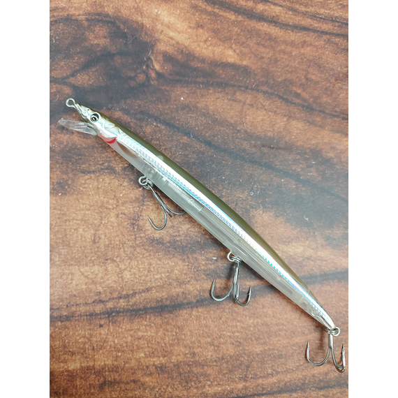 Воблер Savage Gear Sandeel Jerk Minnow SF 145mm 14.0g Sandeel, Размер/Вес: 145мм/14г, Цвет воблера: Sandeel, фото , изображение 4