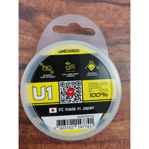 Флюорокарбон Favorite U1 FC 30m #1.2/0.185mm 5.3lb/2.42kg, Диаметр: 0.18mm, Размотка: 30m, фото , изображение 4