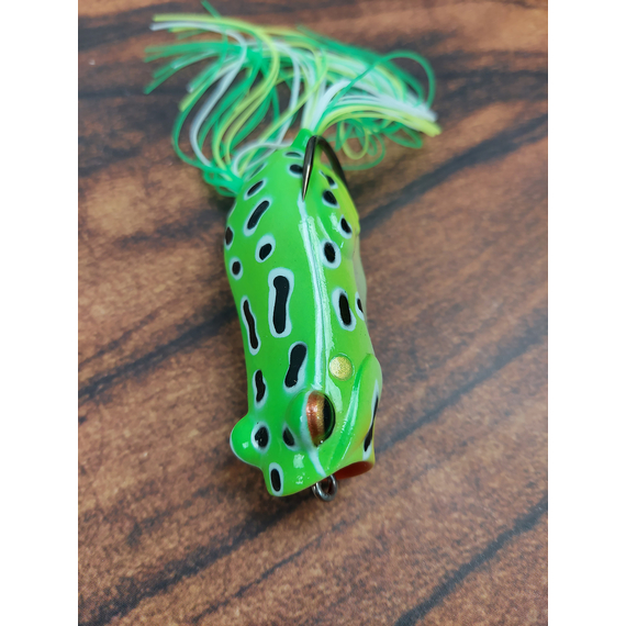 Воблер Savage Gear 3D Pop Frog 70mm 20g Green Frog, Размер/Вес: 70мм/20г, Цвет воблера: Green Frog, фото , изображение 6