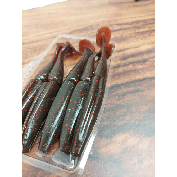 Силікон Select Shad Up 3.5" col.103 (5 шт/упак), Довжина силікону: 3.5" (8.89 см), Колір силікону: 103, фото , изображение 4