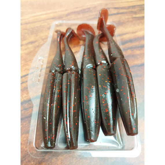 Силікон Select Shad Up 3.5" col.103 (5 шт/упак), Довжина силікону: 3.5" (8.89 см), Колір силікону: 103, фото , изображение 5