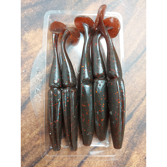 Силікон Select Shad Up 3.5" col.103 (5 шт/упак), Довжина силікону: 3.5" (8.89 см), Колір силікону: 103, фото , изображение 6