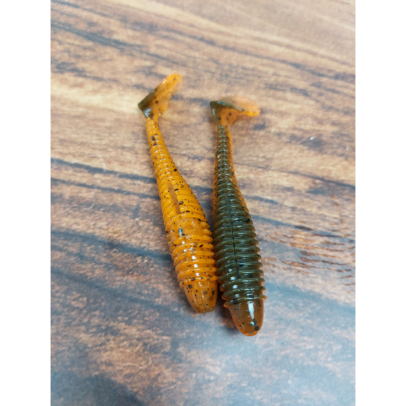 Силикон Select Fatfish 3" col.217 (6 шт/упак), Длина силикона: 3" (7.62 см), Расцветка силикона: 217, фото , изображение 6