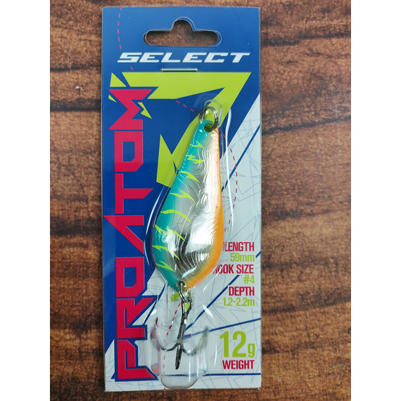 Блешня Select ProAtom 12.0g 59mm #15, Вага блешні: 12г, Колір блешні: 15, фото , изображение 4