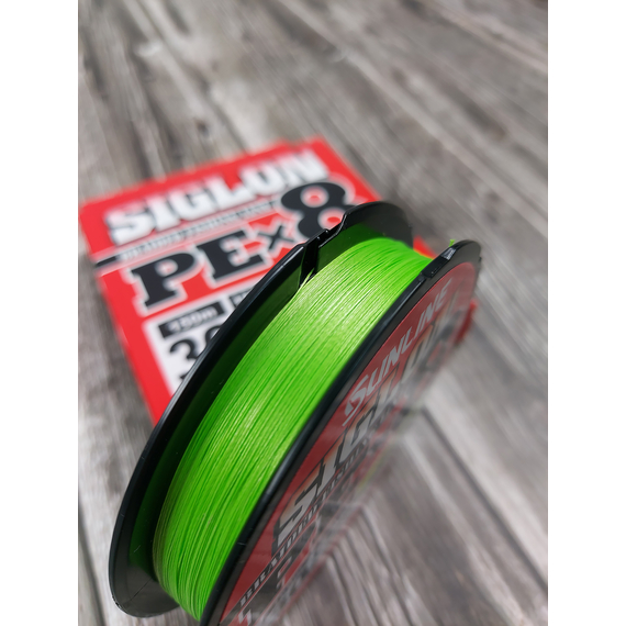 Шнур Sunline Siglon PE х8 150m (салат.) #1.7/0.223mm 30lb/13.0kg, Диаметр: #1.7/0.223mm, Выберите цвет: салатовий, фото , изображение 7