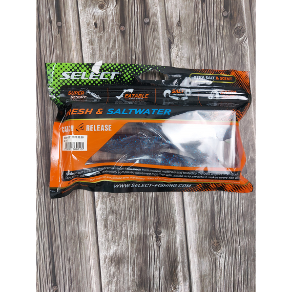 Силикон Select Boozer 5.3" col.110 (3 шт/упак), Длина силикона: 5.3" (13 см), Расцветка силикона: 110, фото , изображение 5
