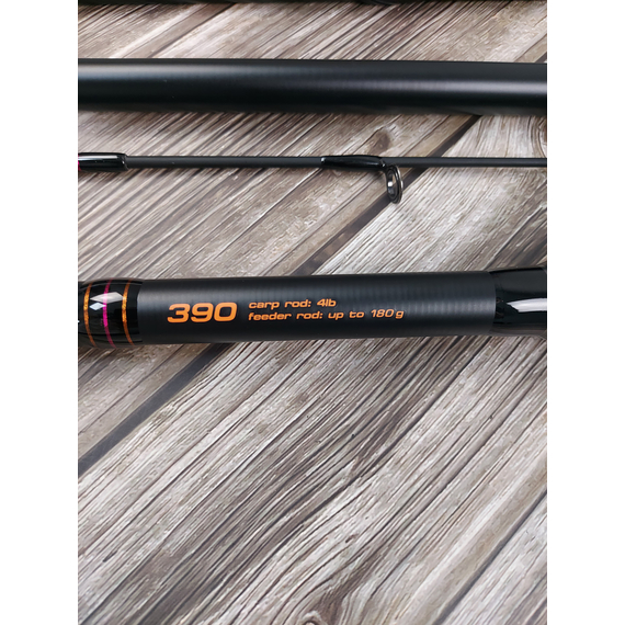 Карп-фідер Brain Apex Double 3.9m 4.0lbs/max 180g, Модель: 3.9m 180g, фото , изображение 14