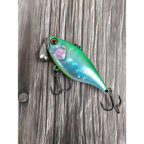 Воблер Jackall TN38 Trigon 38mm, 7.3g, Lime Luminous (раттлін), Розмір/Вага: 38мм/7.3г, Колір воблера: Lime Luminous, фото , изображение 4