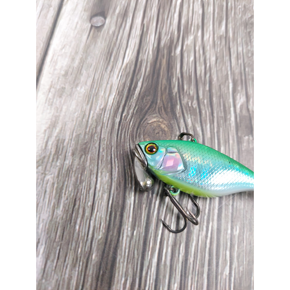 Воблер Jackall TN38 Trigon 38mm, 7.3g, Lime Luminous (раттлін), Розмір/Вага: 38мм/7.3г, Колір воблера: Lime Luminous, фото , изображение 7