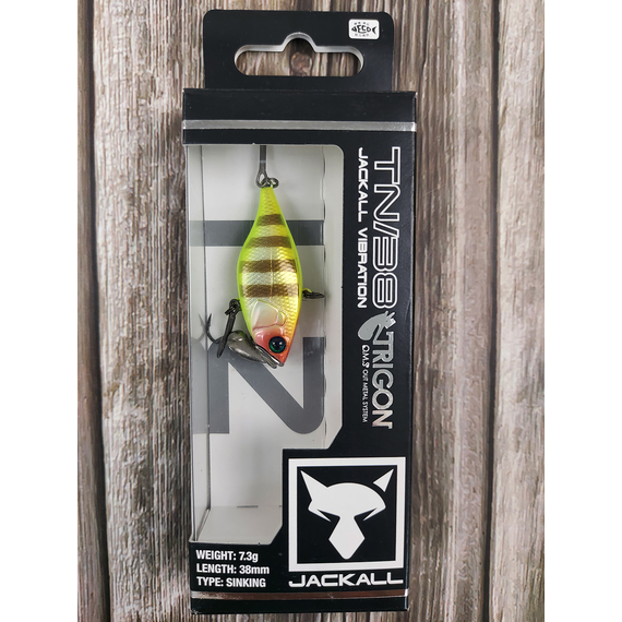 Воблер Jackall TN38 Trigon 38mm 7.3g Noike Piero, Размер/Вес: 38мм/7.3г, Цвет воблера: Noike Piero, фото , изображение 2