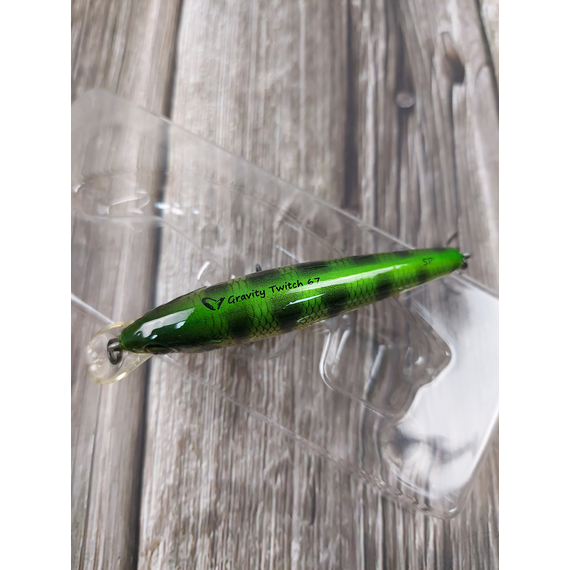 Воблер Savage Gear Gravity Twitch 67SP SR 67mm 6.0g Perch, Розмір/Вага: 67мм/6г, Колір воблера: Perch, фото , изображение 7