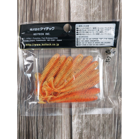 Силікон Keitech Swing Impact 2.5" (10 шт/упак), колір:pal#08 spicy mustard, Довжина силікону: 2.5" (6.3 см), Колір силікону: PAL#08 Spicy Mustad, фото , изображение 5