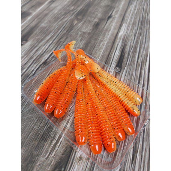 Силікон Keitech Swing Impact 2.5" (10 шт/упак), колір:pal#08 spicy mustard, Довжина силікону: 2.5" (6.3 см), Колір силікону: PAL#08 Spicy Mustad, фото , изображение 6