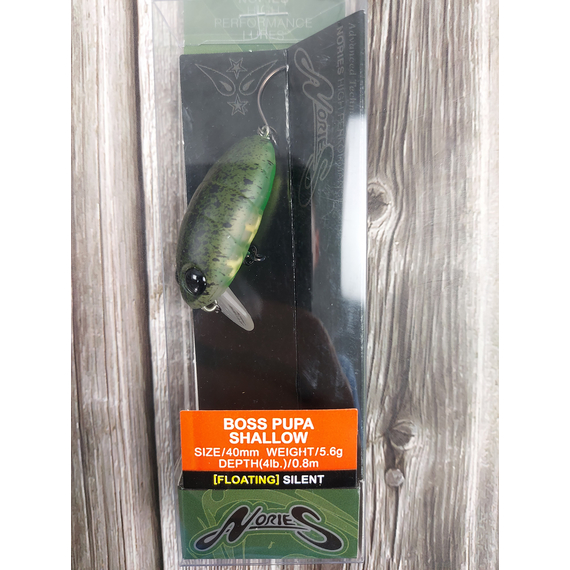 Воблер Nories Crankin Boss Pupa Shallow 40mm 5.6g #347M, Розмір/Вага: 40мм/5.6г, Колір воблера: 347M, фото , изображение 2