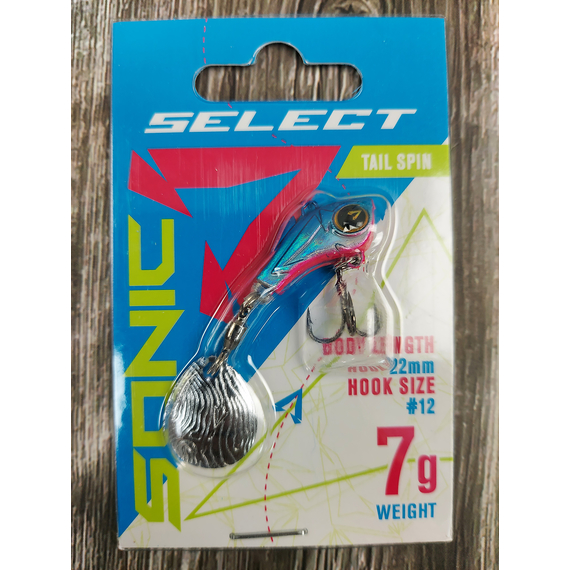 Тейл-спінер Select Sonic 7.0g #10, Вага блешні: 7г, Колір блешні: 10, фото , изображение 2