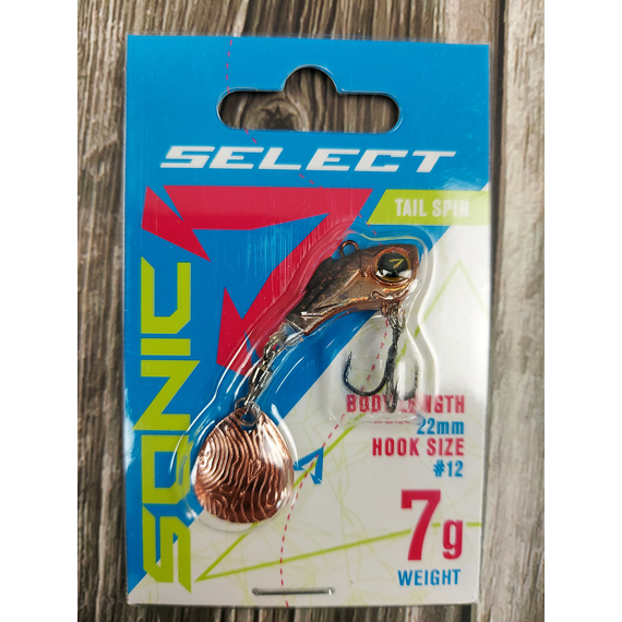 Тейл-спінер Select Sonic 7.0g #16, Вага блешні: 7г, Колір блешні: 16, фото , изображение 2