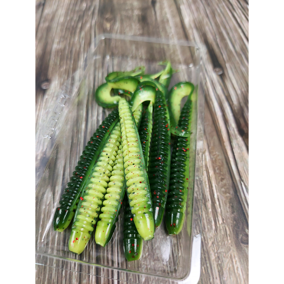 Силикон Select Freek Slim 3" col.203 (7 шт/пак), Длина силикона: 3" (7.62 см), Расцветка силикона: 203, фото , изображение 5