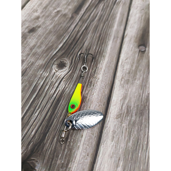 Блешня Select Heli-X №0 3.0g #01, Вага блешні: 3г, Колір блешні: 01, фото , изображение 6