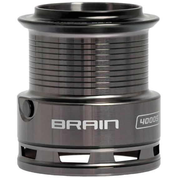 Котушка Brain Classic III Feeder 4000S / 4+1 підшипник / 4.9:1 — фідерна, металева шпуля, Розмір шпулі: 4000S, фото , изображение 3