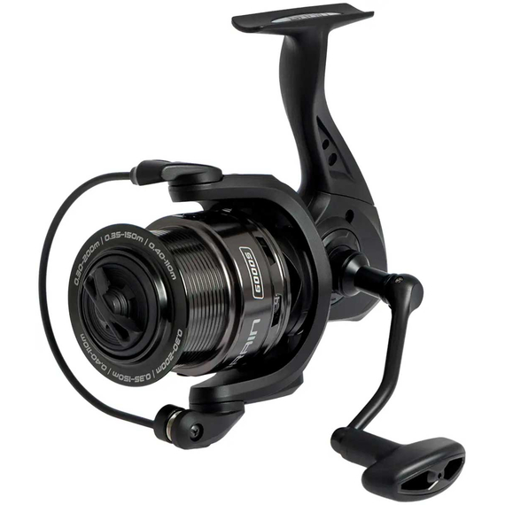 Котушка Brain Classic III Feeder 6000S / 4+1 підшипник / 4.9:1 — фідерна, металева шпуля, Розмір шпулі: 6000S, фото 