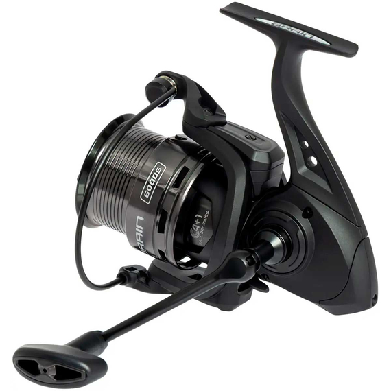 Котушка Brain Classic III Feeder 6000S / 4+1 підшипник / 4.9:1 — фідерна, металева шпуля, Розмір шпулі: 6000S, фото , изображение 2