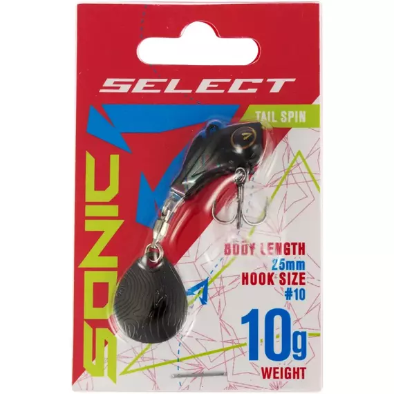 Тейл-спінер Select Sonic 10.0g #15, Вага блешні: 10г, Колір блешні: 15, фото , изображение 2