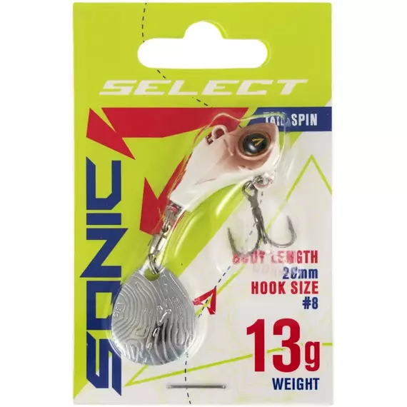 Тейл-спінер Select Sonic 13.0g #11, Вага блешні: 13г, Колір блешні: 11, фото , изображение 2